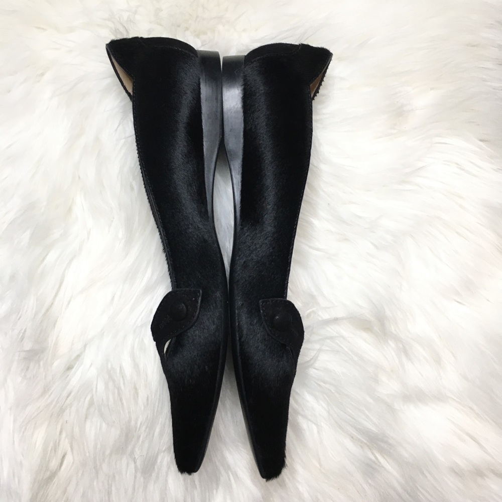 ❗️SOLD❗️Tod’s Calf Hair Leather Pointed Toe Flats - Picture 5 of 9